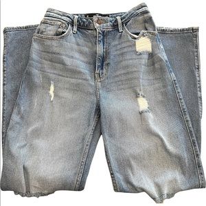 Hollister Ultra High-Rise Dad Jeans Size 3R